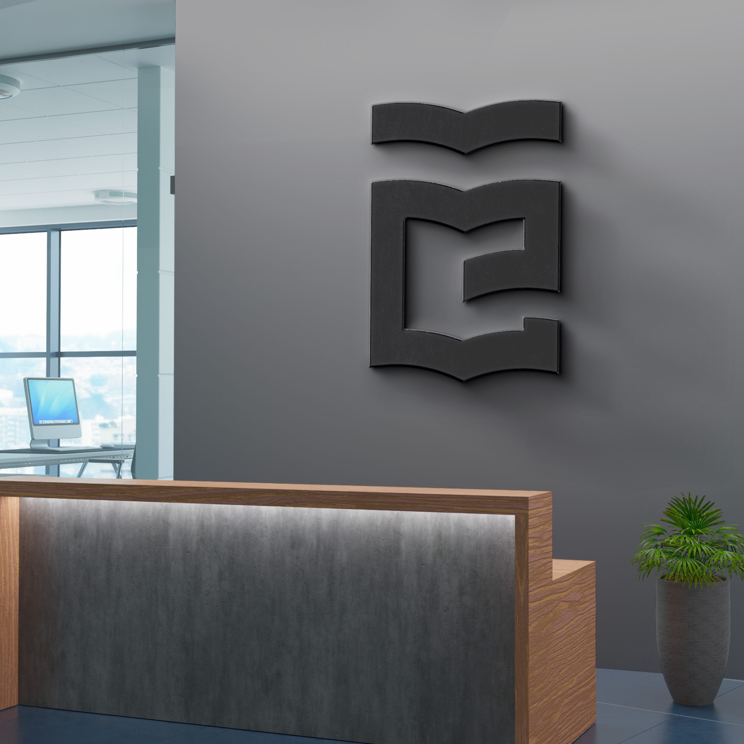 Evo-Logo-Wall